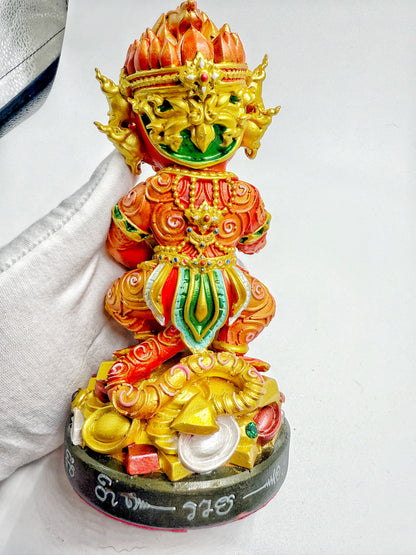 古巴康範（古巴Kamfan／Come芬 ）五眼四耳供奉型（紅／綠兩色）