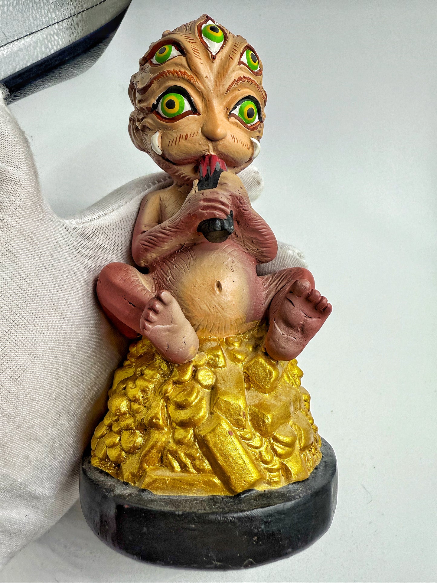 五眼四耳供奉型 紅色