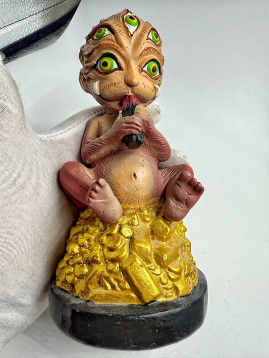 五眼四耳供奉型 紅色