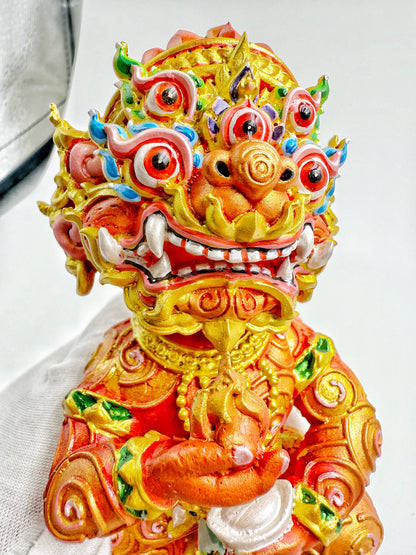 古巴康範（古巴Kamfan／Come芬 ）五眼四耳供奉型（紅／綠兩色）