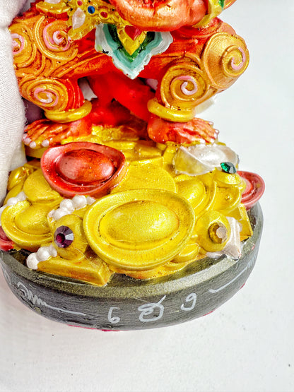 古巴康範（古巴Kamfan／Come芬 ）五眼四耳供奉型（紅／綠兩色）