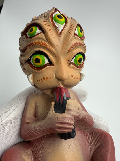 五眼四耳供奉型 紅色