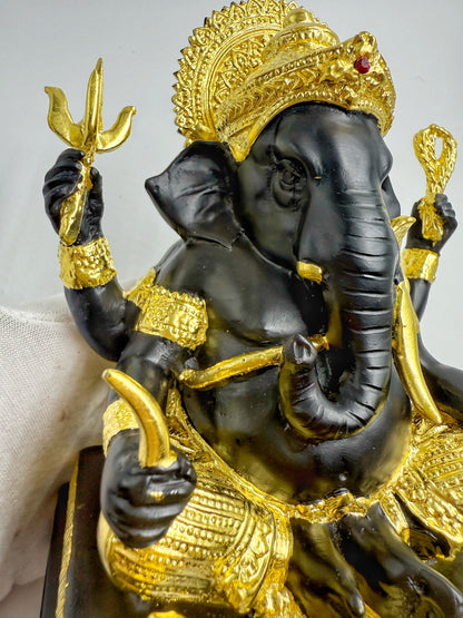 龍婆Key 2549 象神供奉型 （黑金色）中尺寸