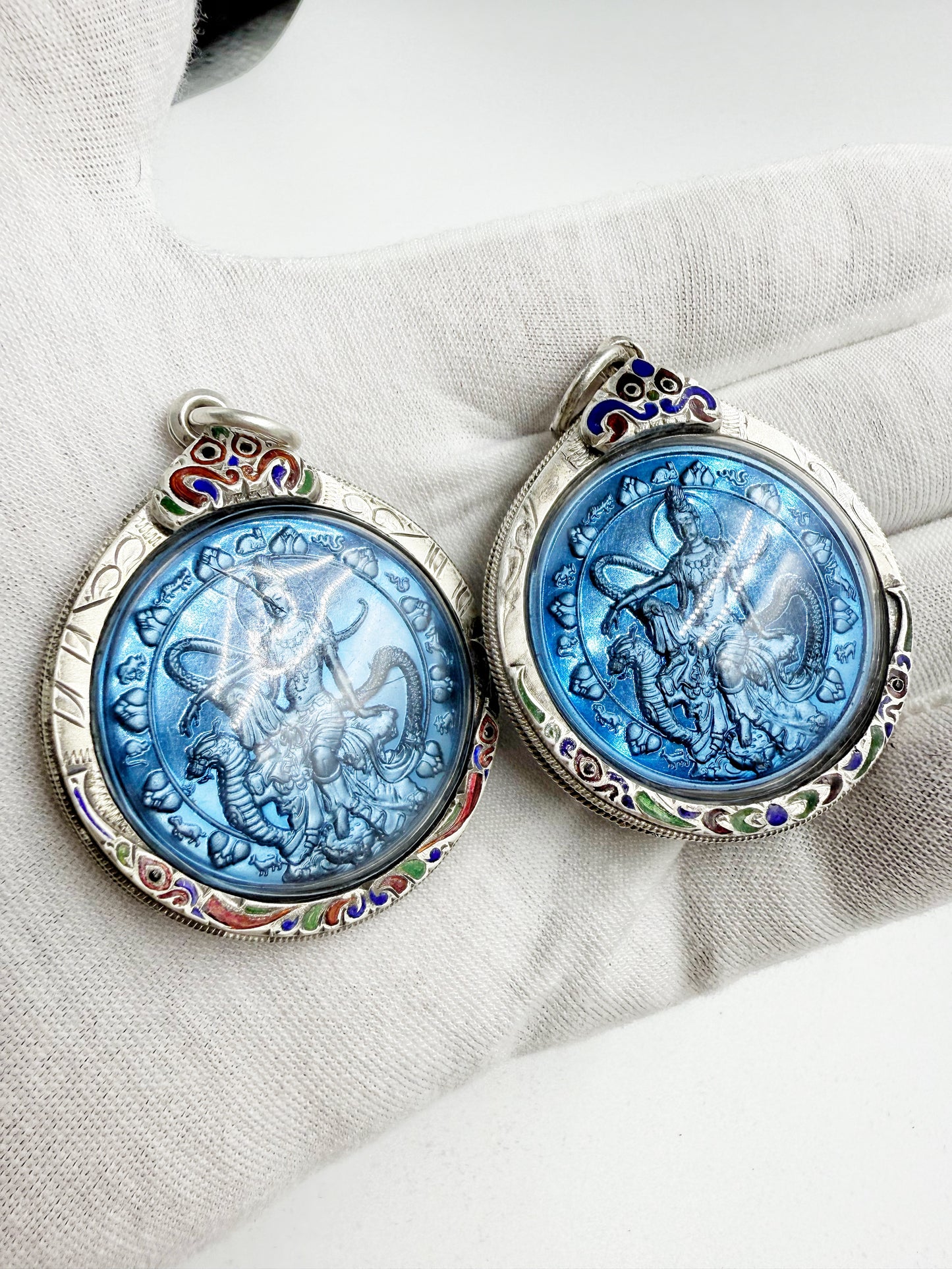 龍婆恩 2550 義大利鑄幣廠藍色澤度金